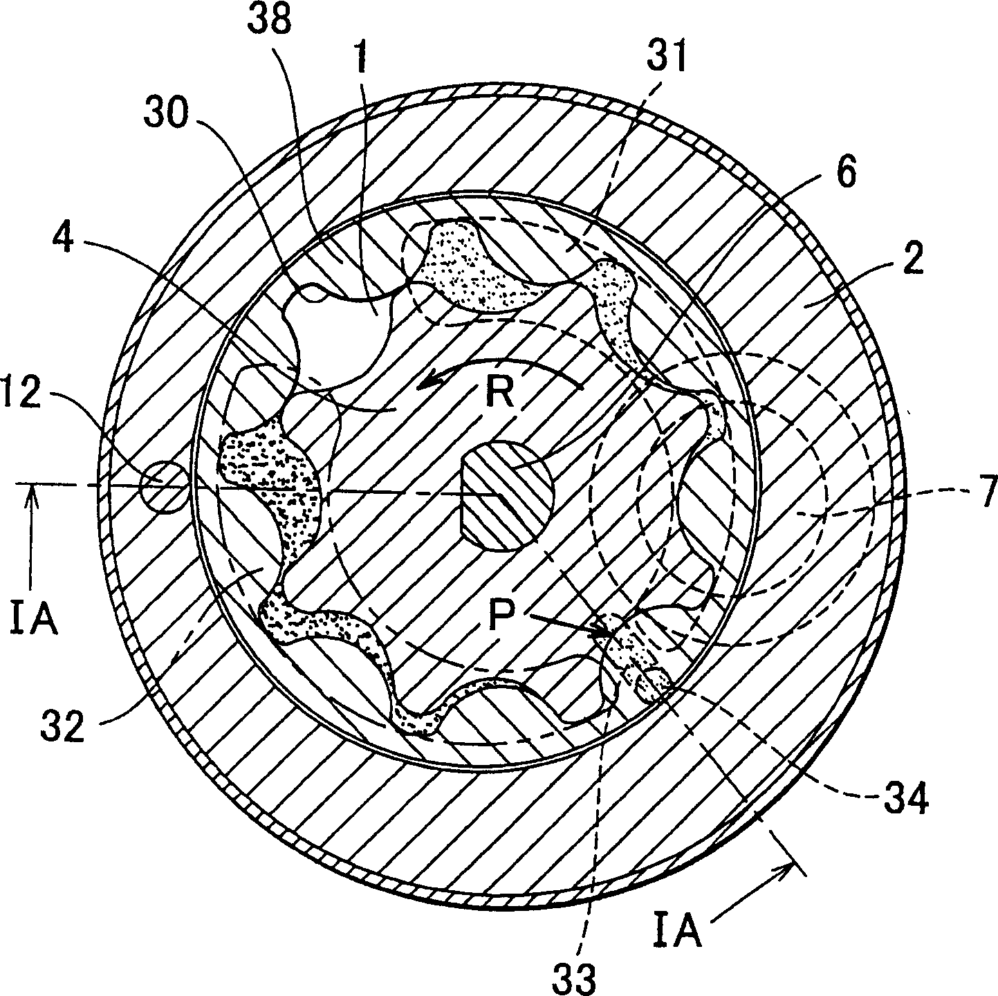 Electric fuel pump for vehicle