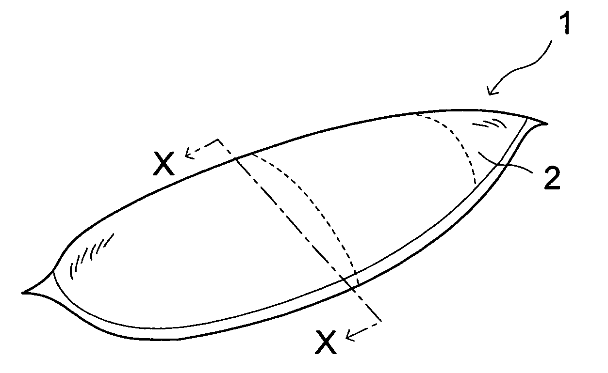 Surface side sheet and interlabial pad