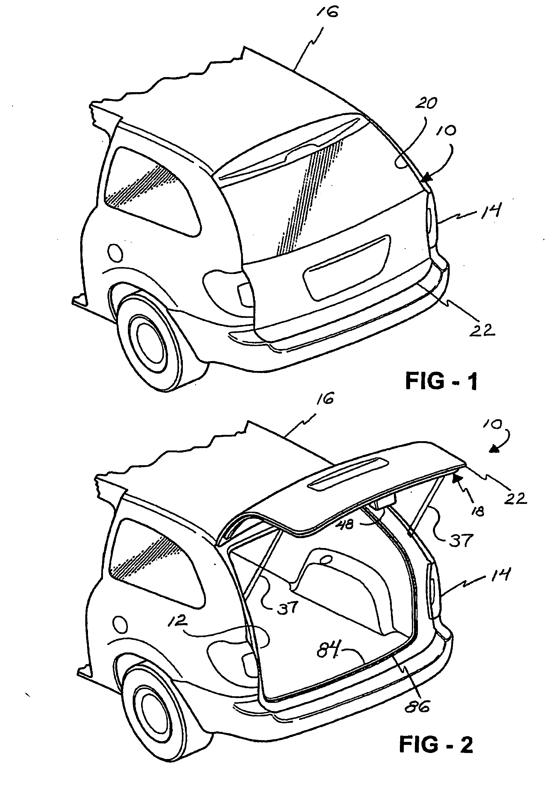 Liftgate frame