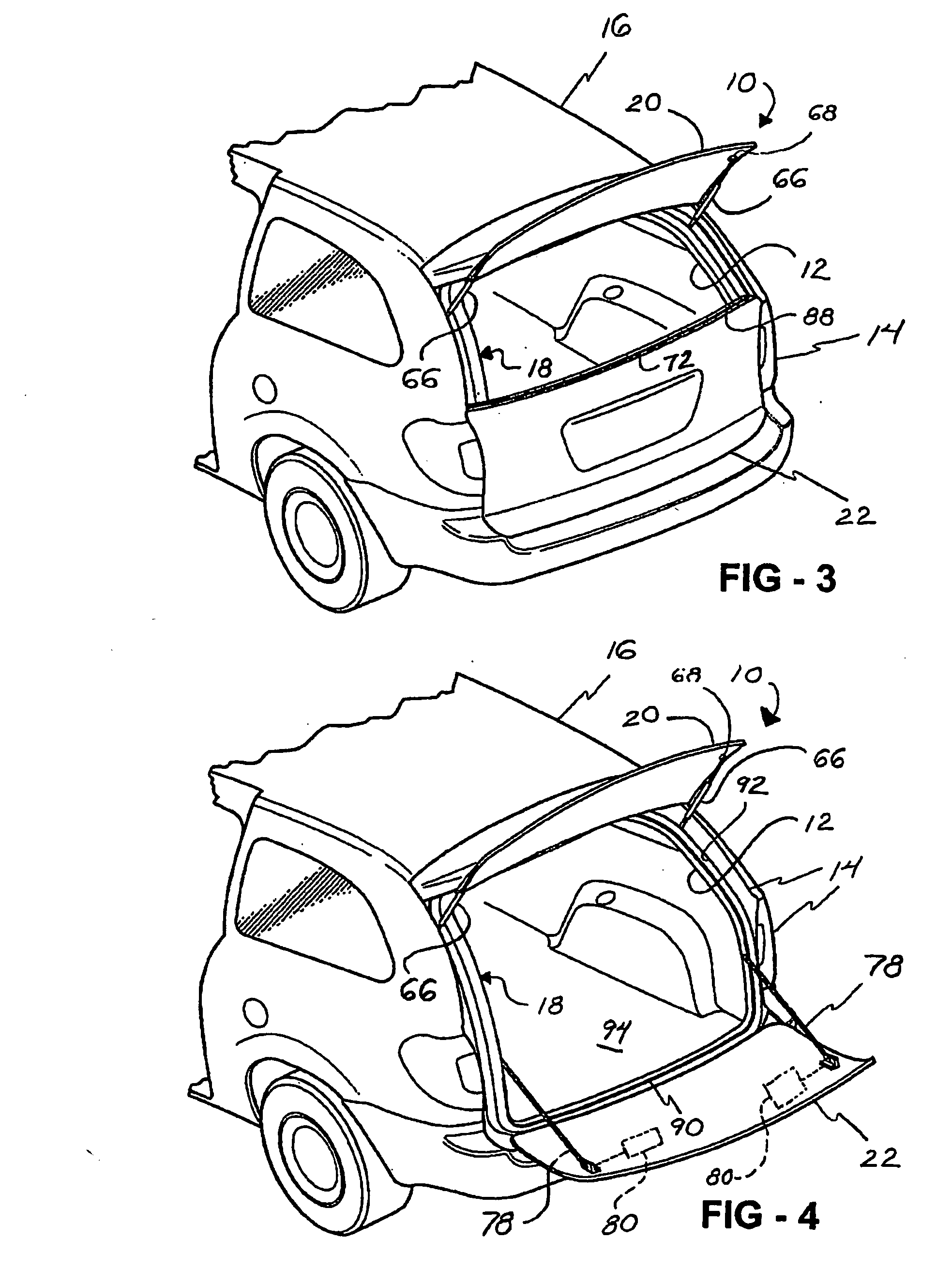 Liftgate frame