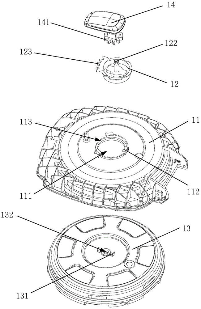 Upper cover of electric pressure cooker and electric pressure cooker