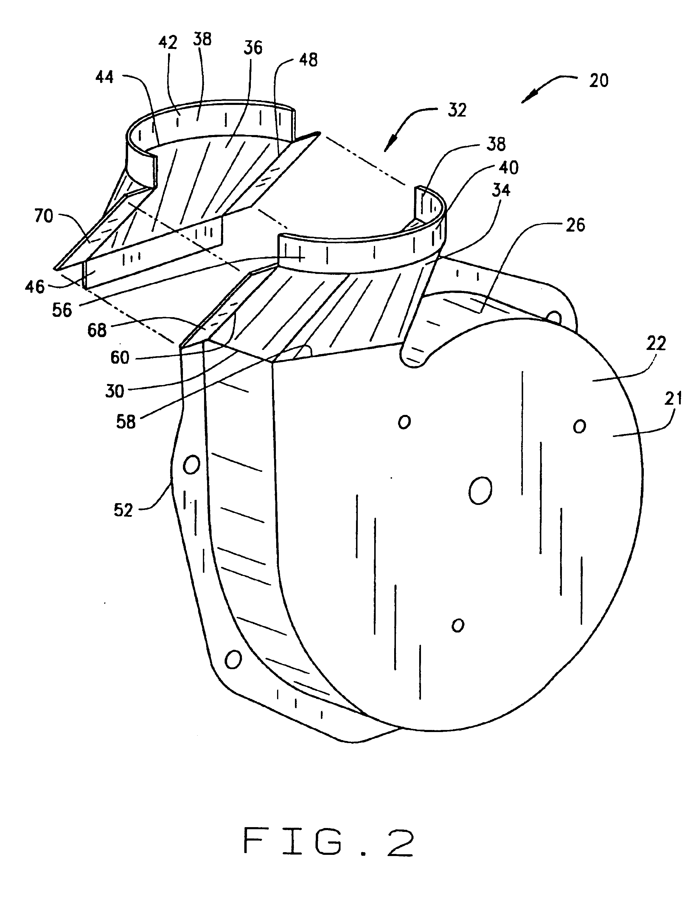 Furnace blower housing with integrally formed exhaust transition