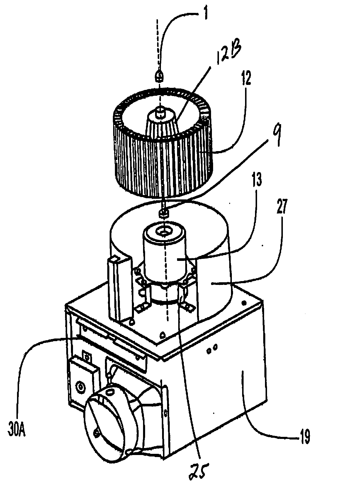 70 cfm bath ventilation fans with flush mount lights and motor beneath blower wheel