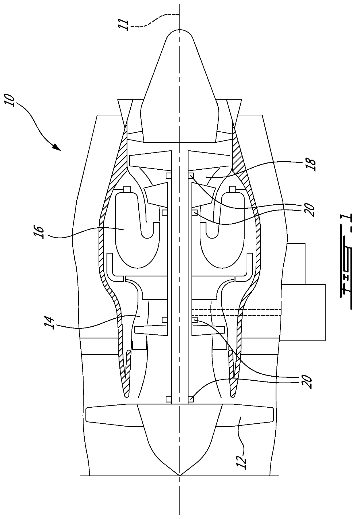 Bearing housing with damping arrangement