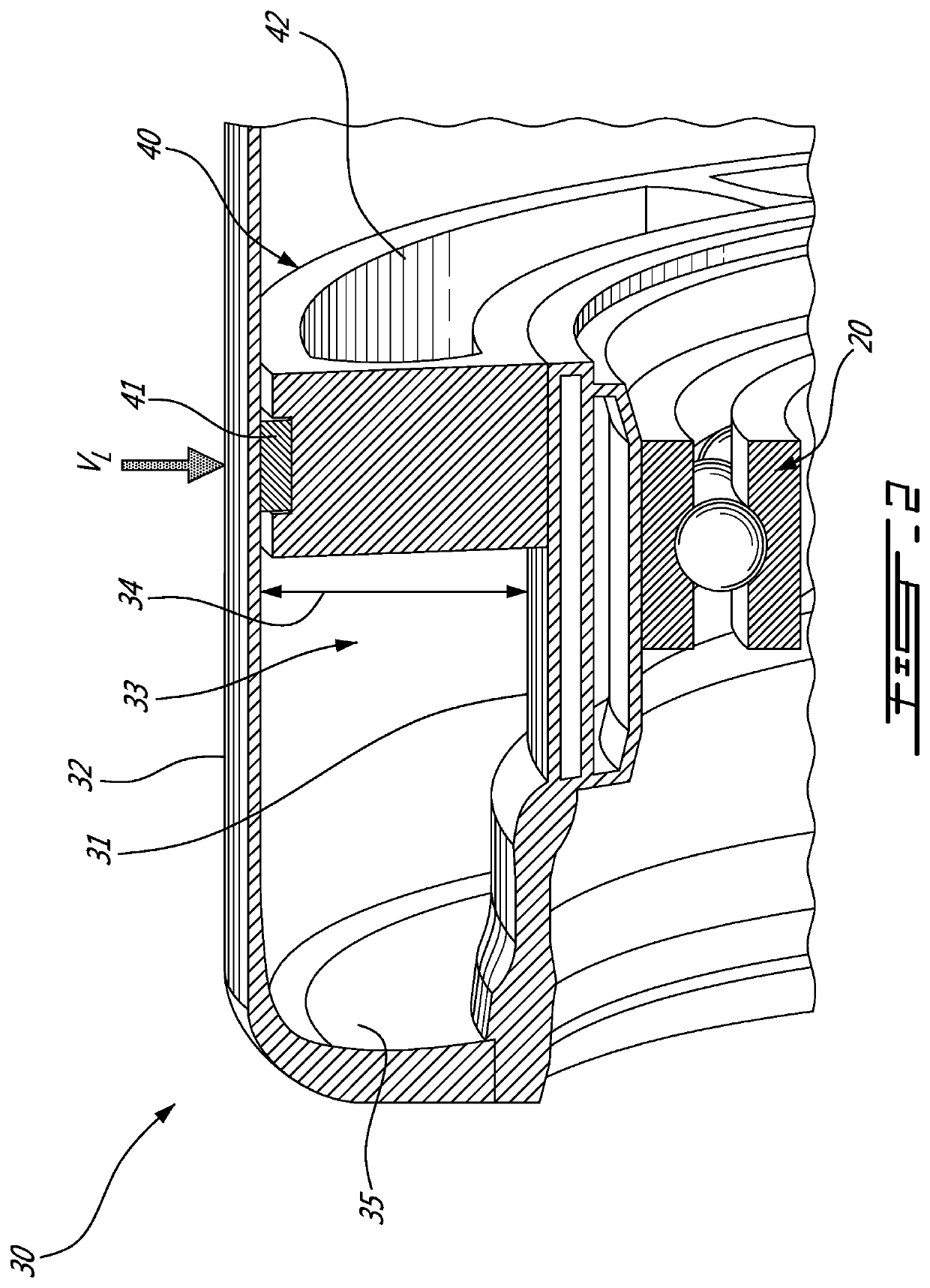 Bearing housing with damping arrangement