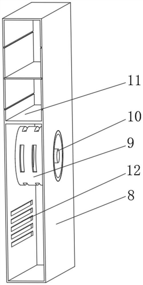 Convenient-to-use electronic information machine room console