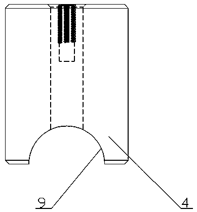 Sling for hoisting of cylindrical stepped hole workpiece