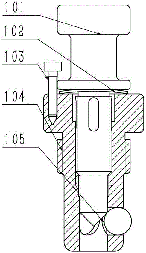 Connecting structure capable of being rapidly mounted and dismounted