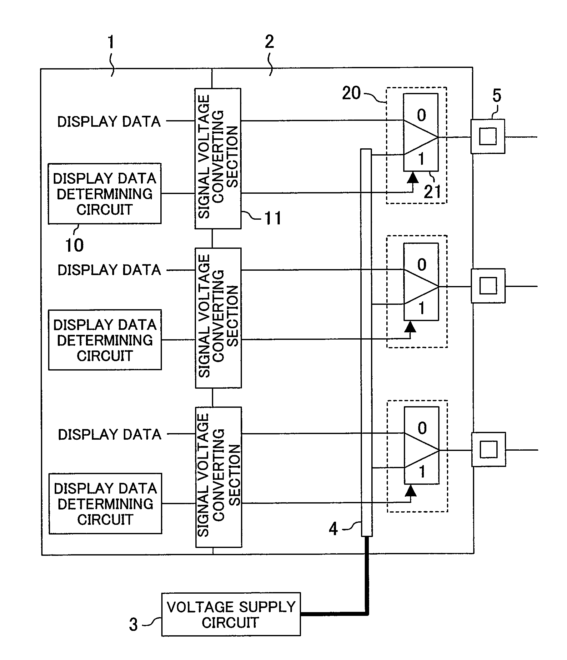 Display drive device