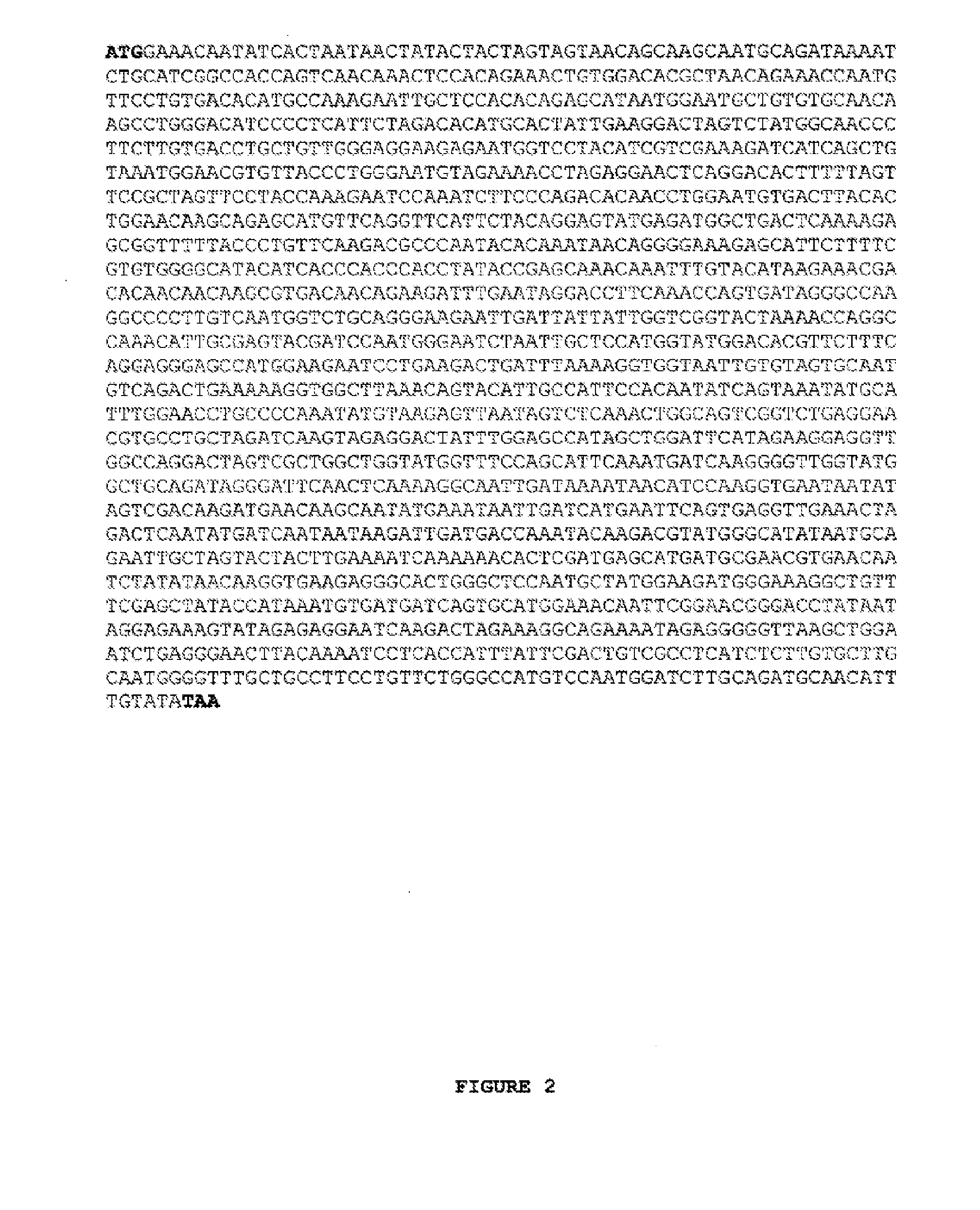 Highly efficient influenza matrix (M1) proteins