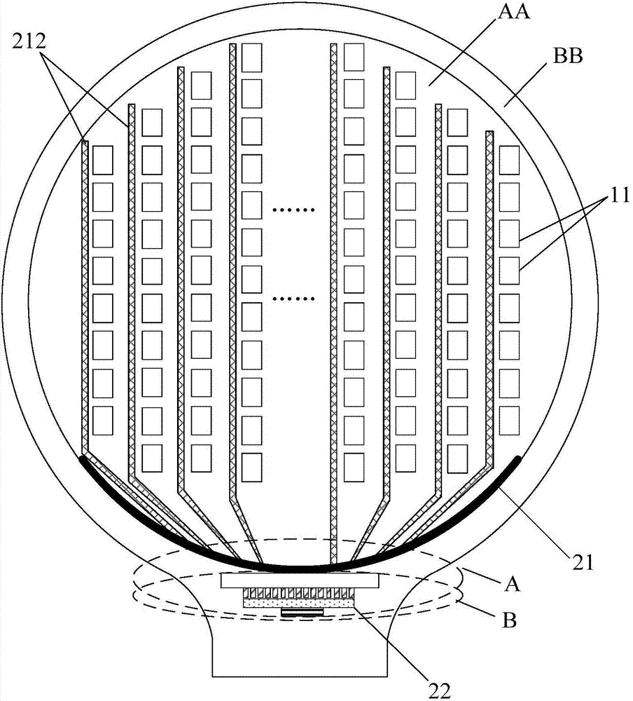 Display panel and test method of display panel