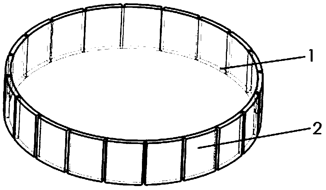 Wavefront active compensating device of optical system