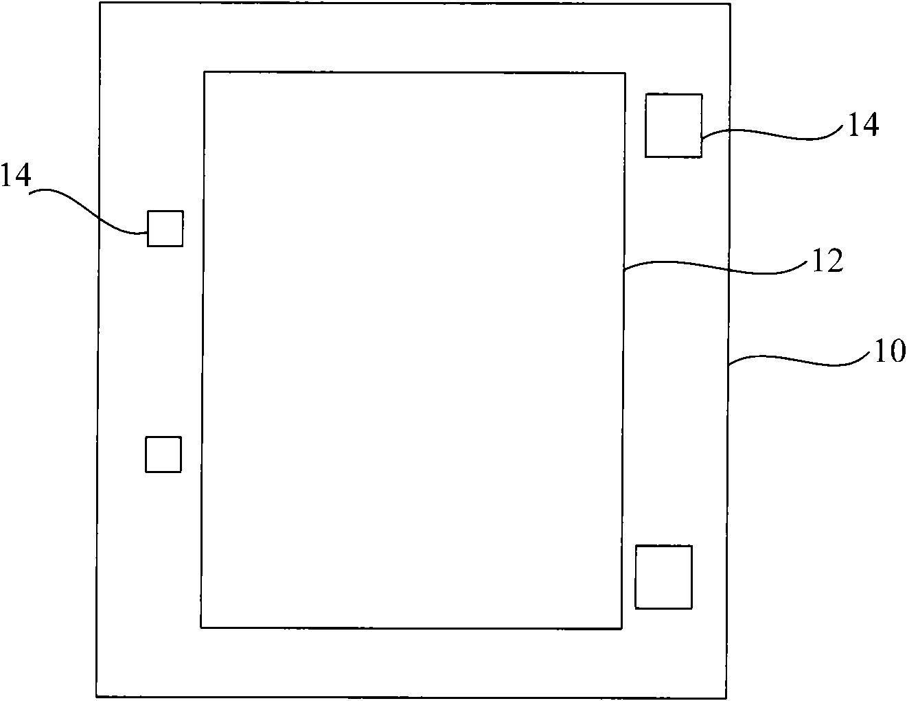 Exposure equipment focal distance monitoring method