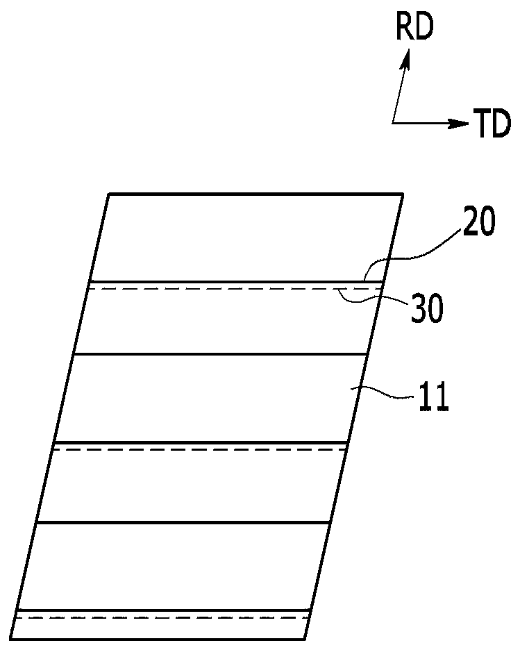 Grain-oriented electrical steel sheet and magnetic domain refining method therefor