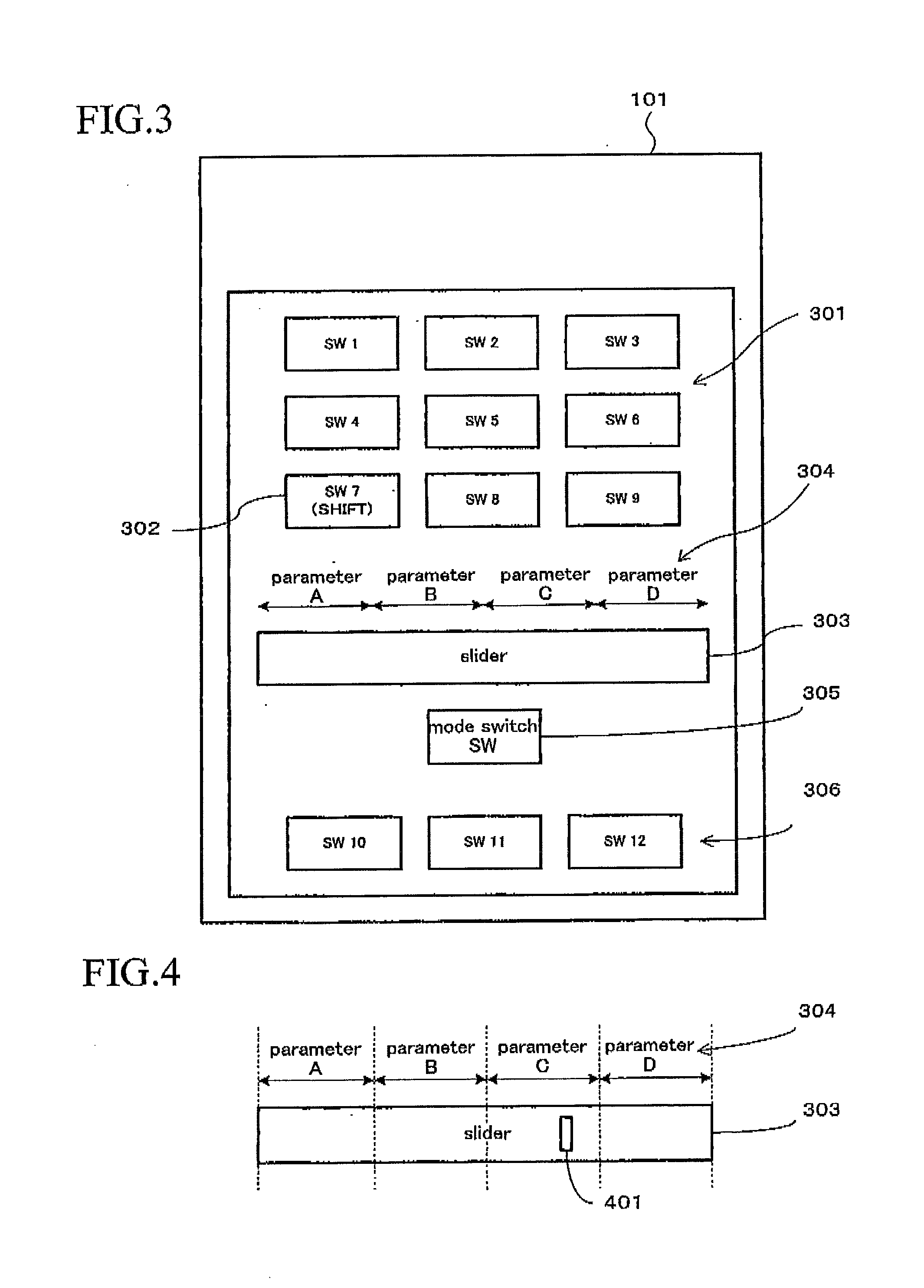 Parameter Controlling Apparatus