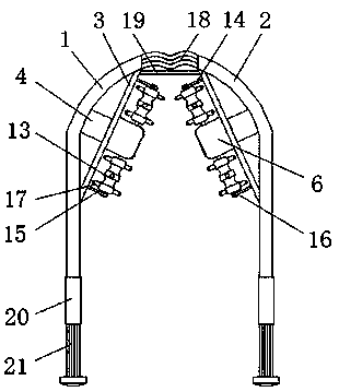 A neck massager with pain relief function