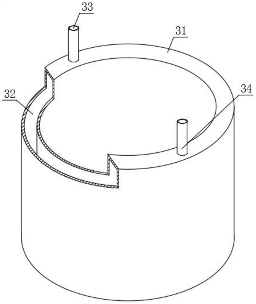 Raw material melting and mixing device for packaging plastic production and implementation method of raw material melting and mixing device