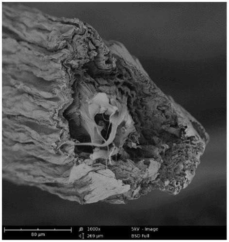 A graphene/manganese dioxide-based asymmetric coaxial fiber supercapacitor and its preparation and application