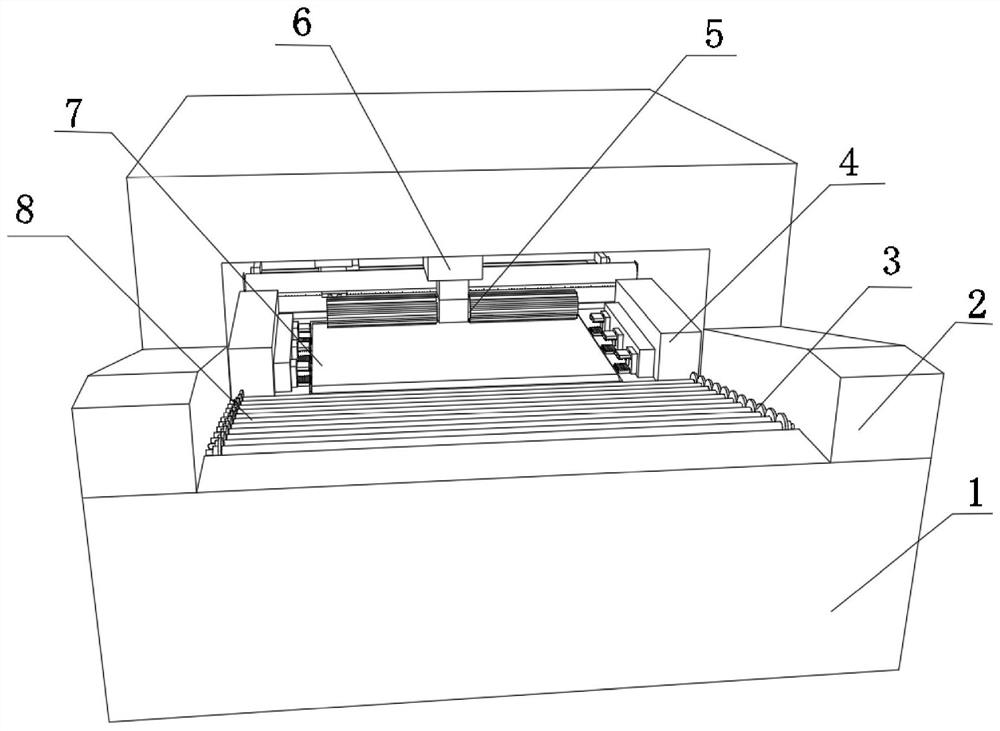 Cutting equipment with smooth notch for processing paperboard and using method thereof