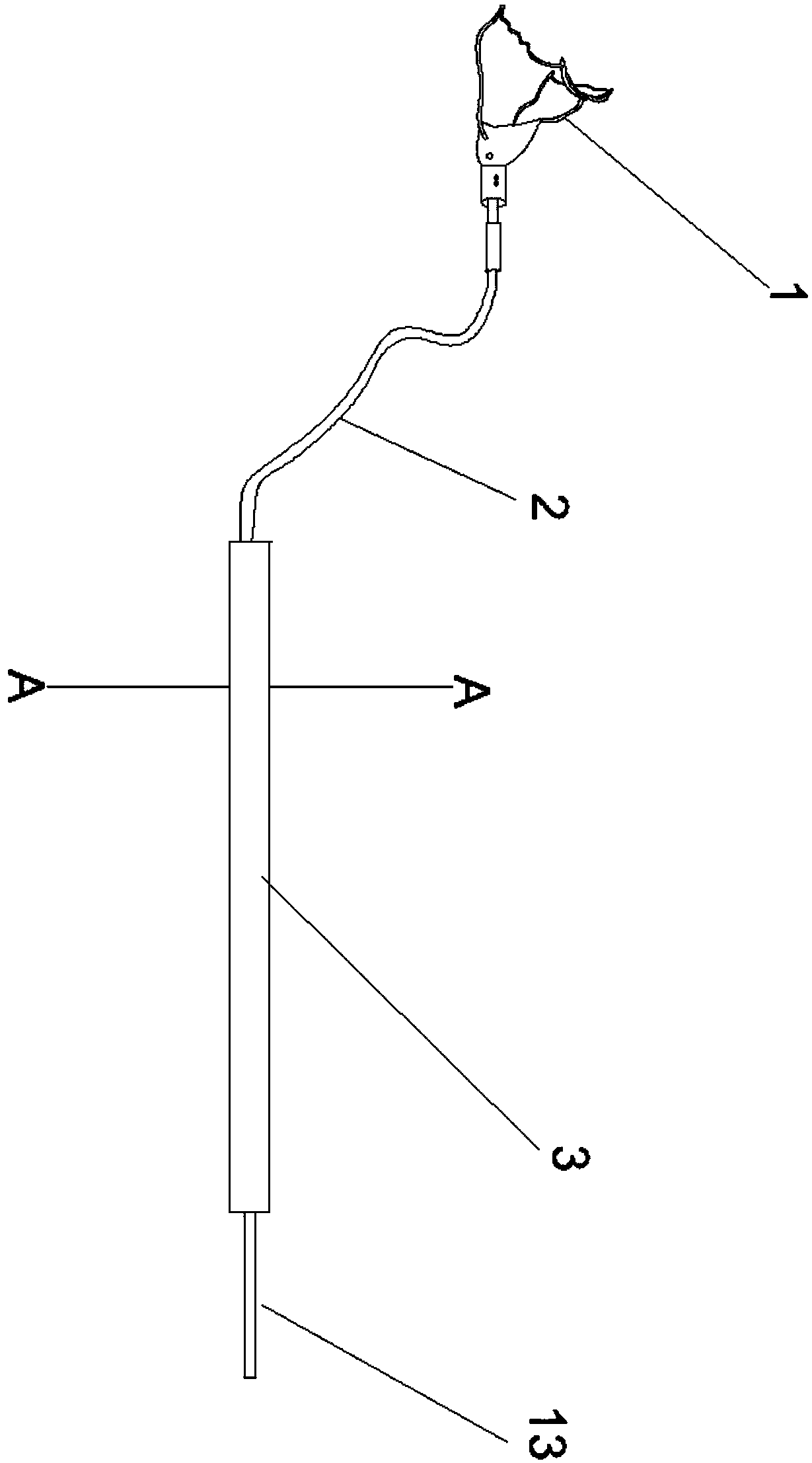 Tourmaline negative ion therapeutic apparatus