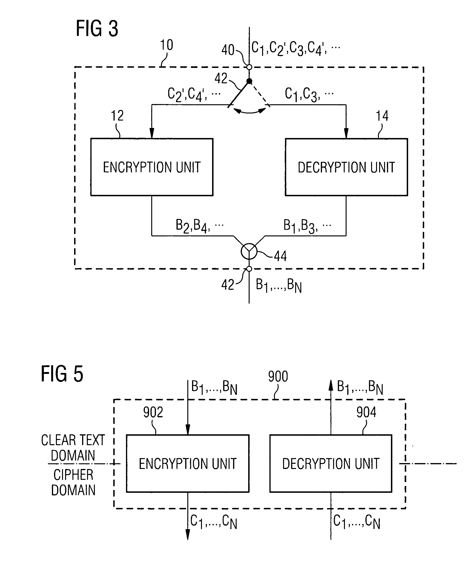 Method and device for encryption and decryption