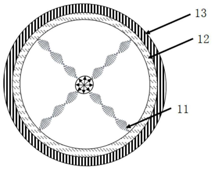 Color-changing reflective coating as well as preparation method and application thereof