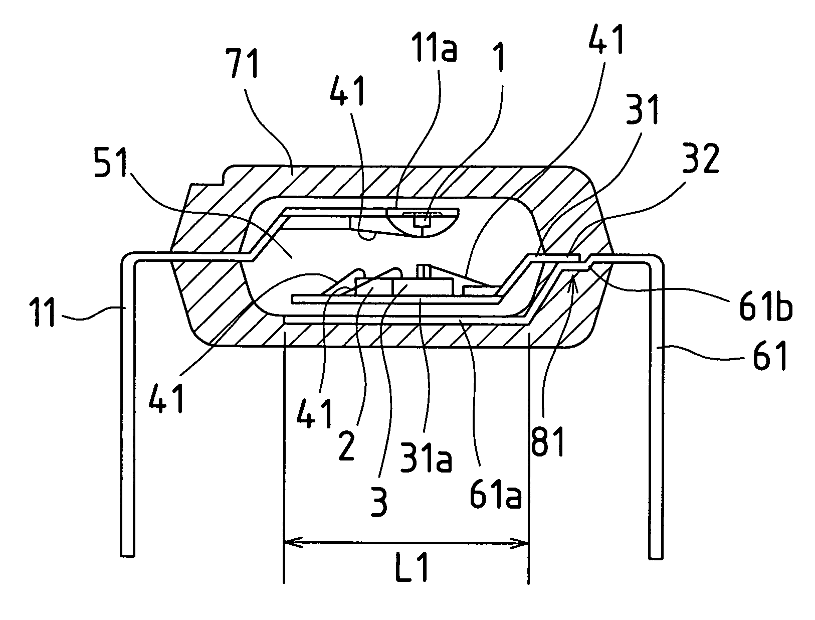 Optical coupling element, method for producing the optical coupling element, and electronic device equipped with the optical coupling element