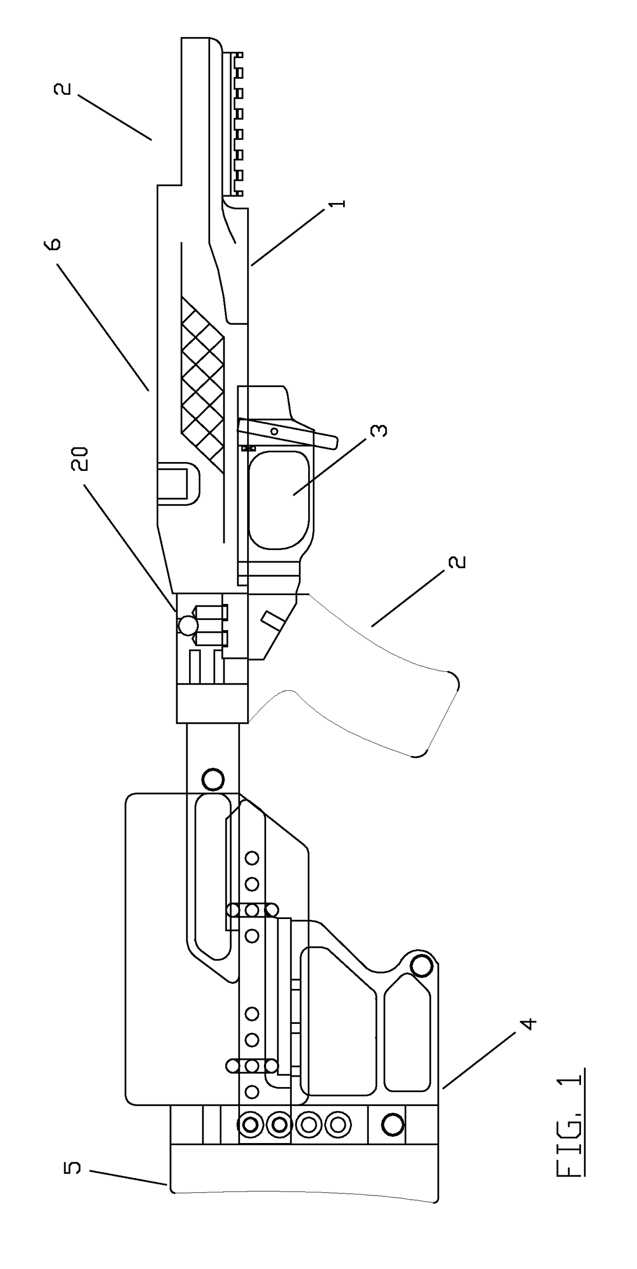 Embedded cant indicator for rifles