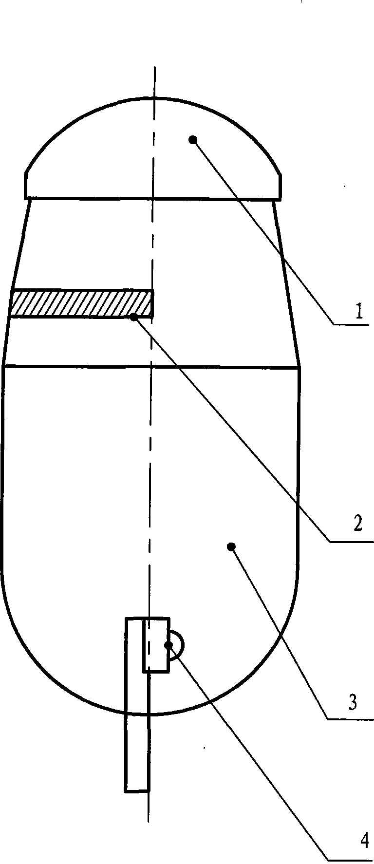 Head lamp with LCD photovalve for automobile