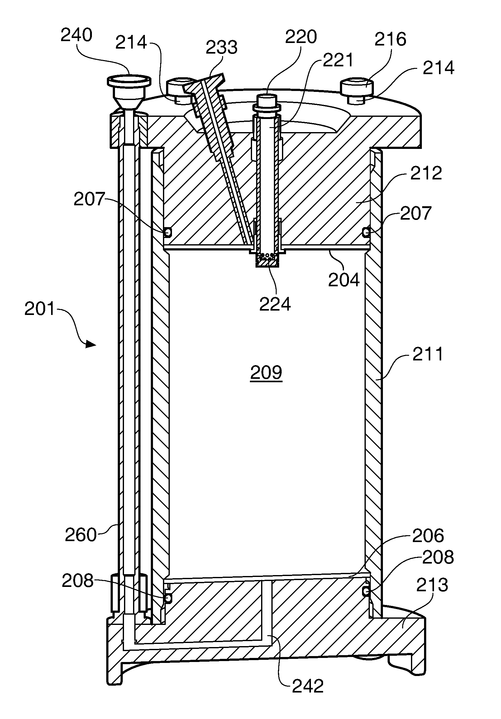 Packing system and method for chromatography columns