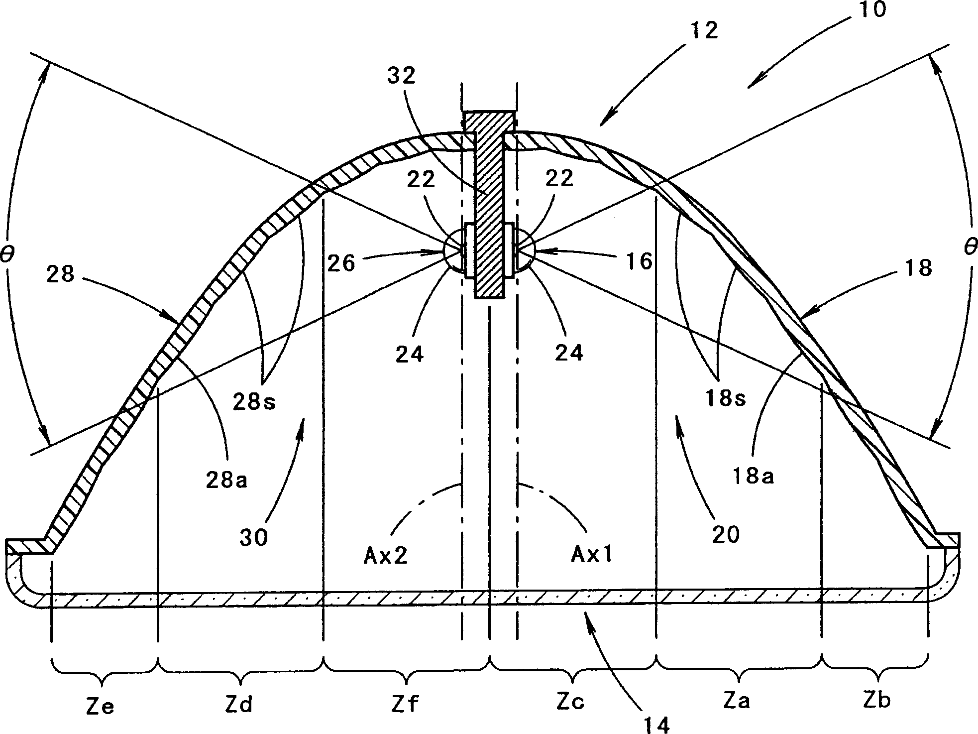 Headlamp for vehicle