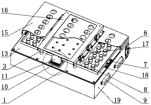 Reliability detecting device for slot type photoelectric sensor