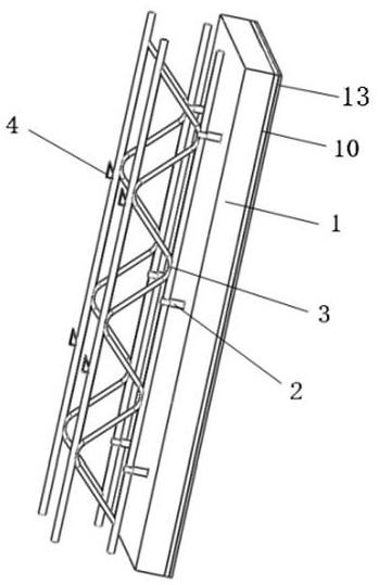 Heat preservation and decoration structure integrated wallboard and wall structure