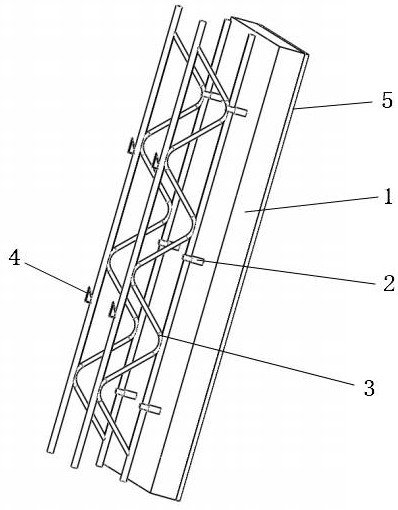 Heat preservation and decoration structure integrated wallboard and wall structure