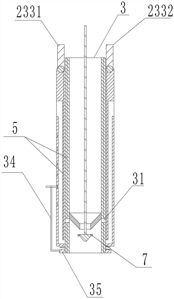 Horizontal battery sealing wax equipment