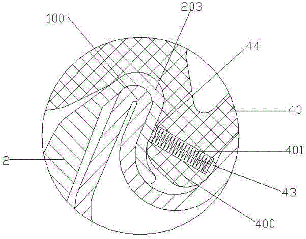 Connecting structure for car window inner decorative strip and sheet metal frame