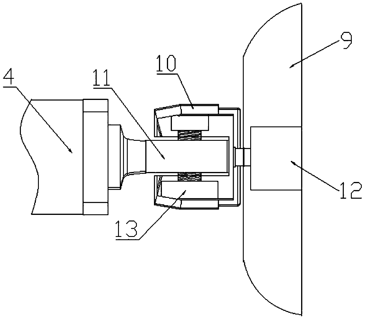 Building facade lighting intelligent shielding system and method based on Internet of Things