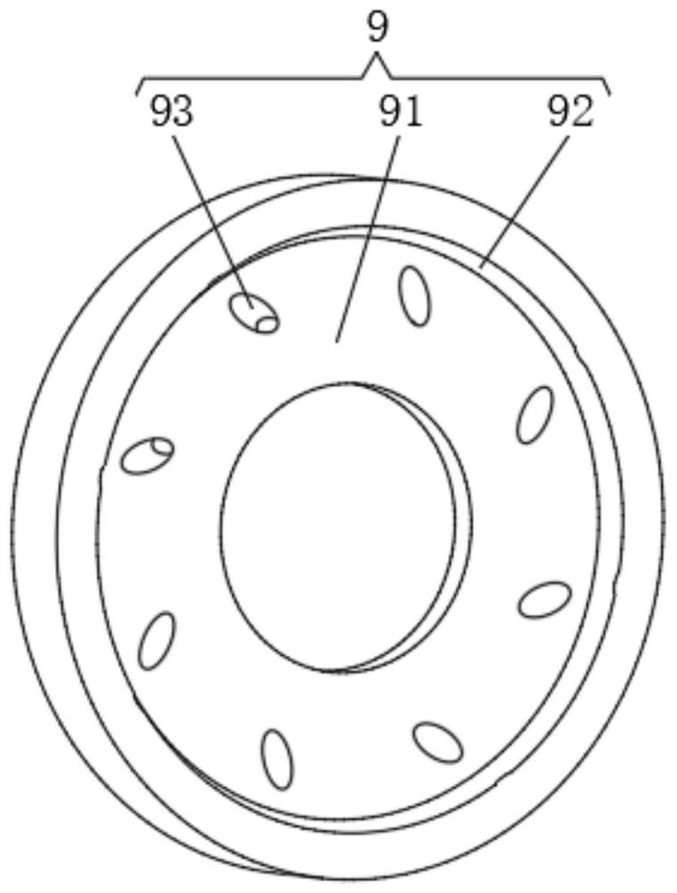 Main shaft brake mechanism based on magnetorheological fluid