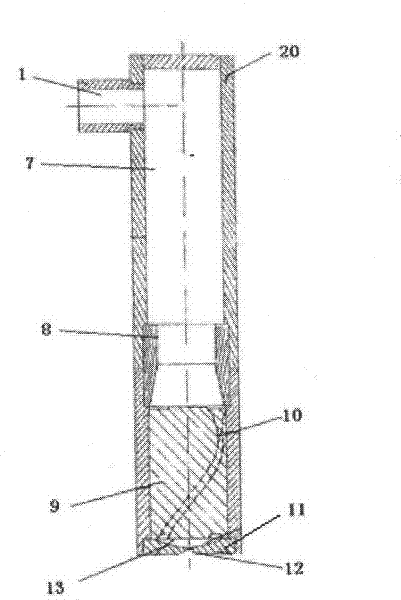 Oxygen-enriched combustion method and device