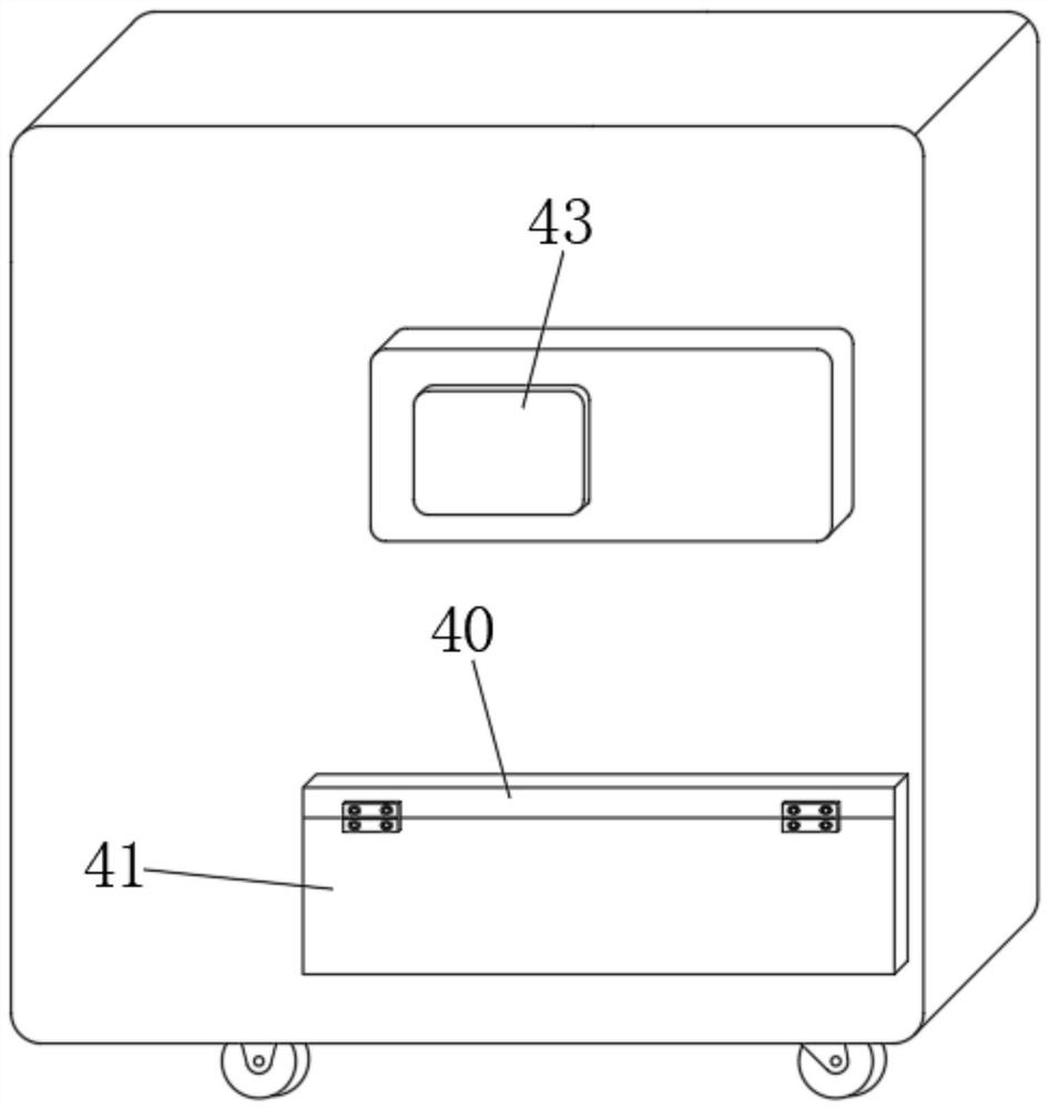 Medical thermosensitive film drying device