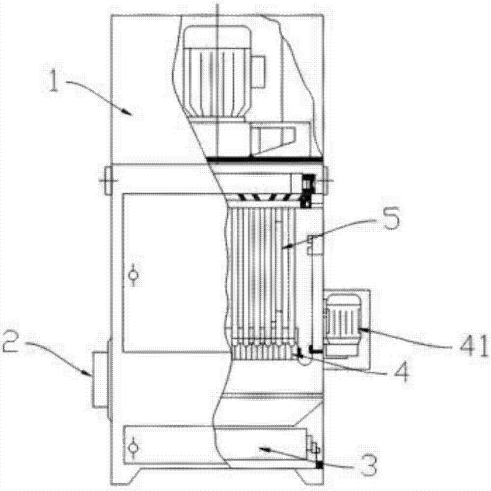 Dusting machine