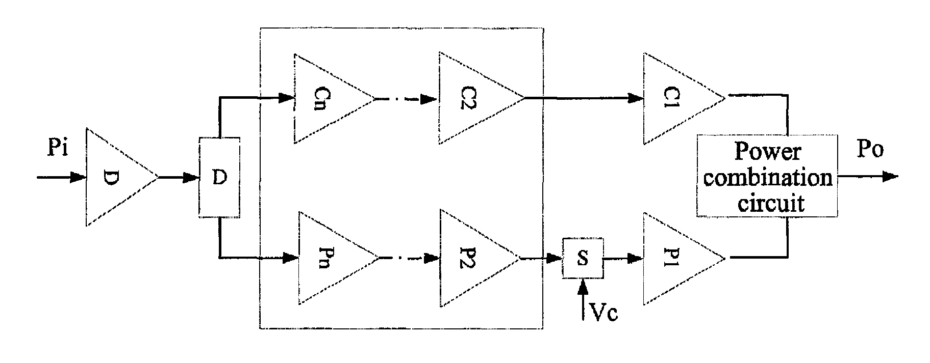 Method and apparatus for controlling peak amplifier and doherty power amplifier