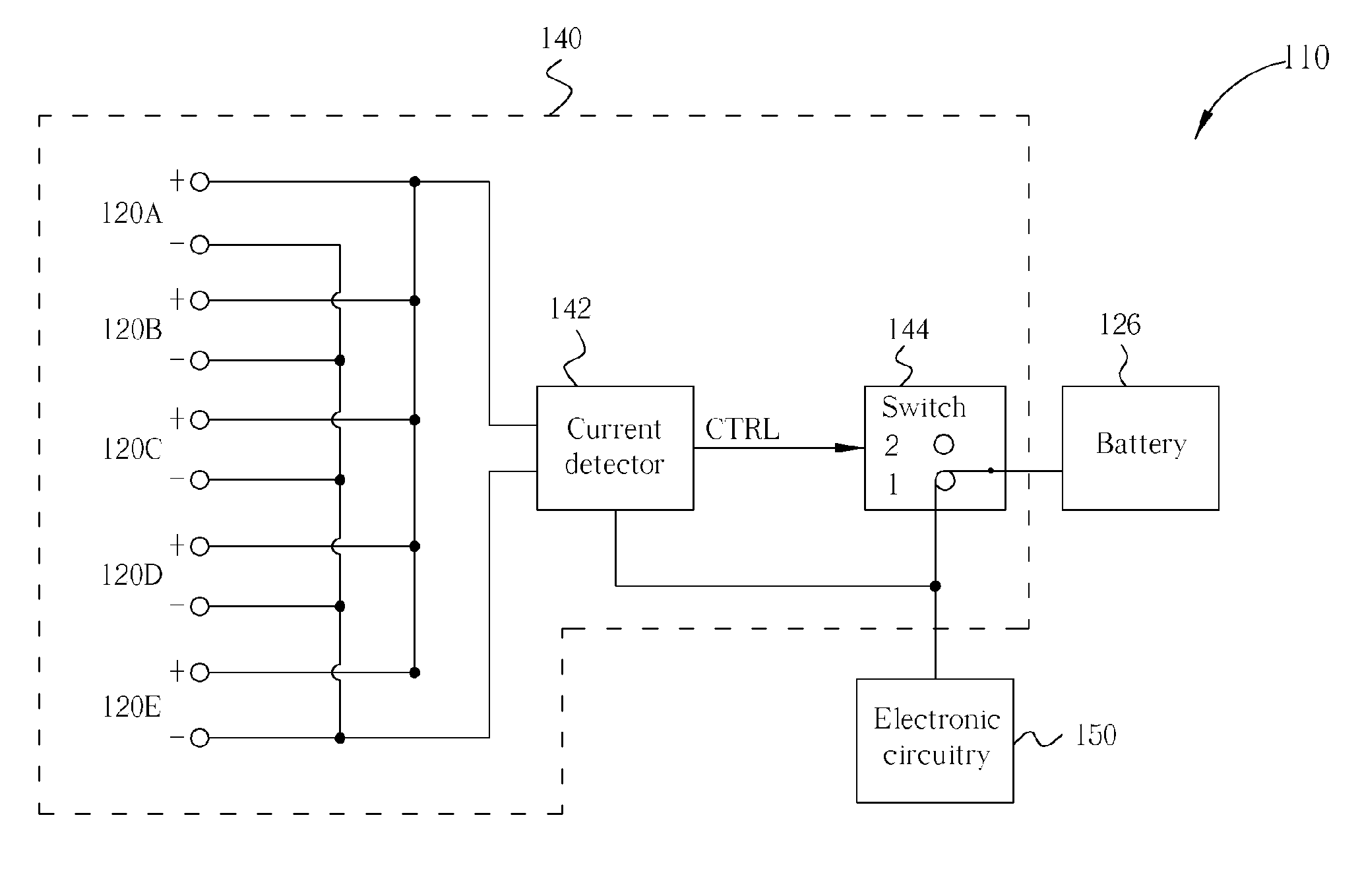 Water detecting system and related method of portable electric device