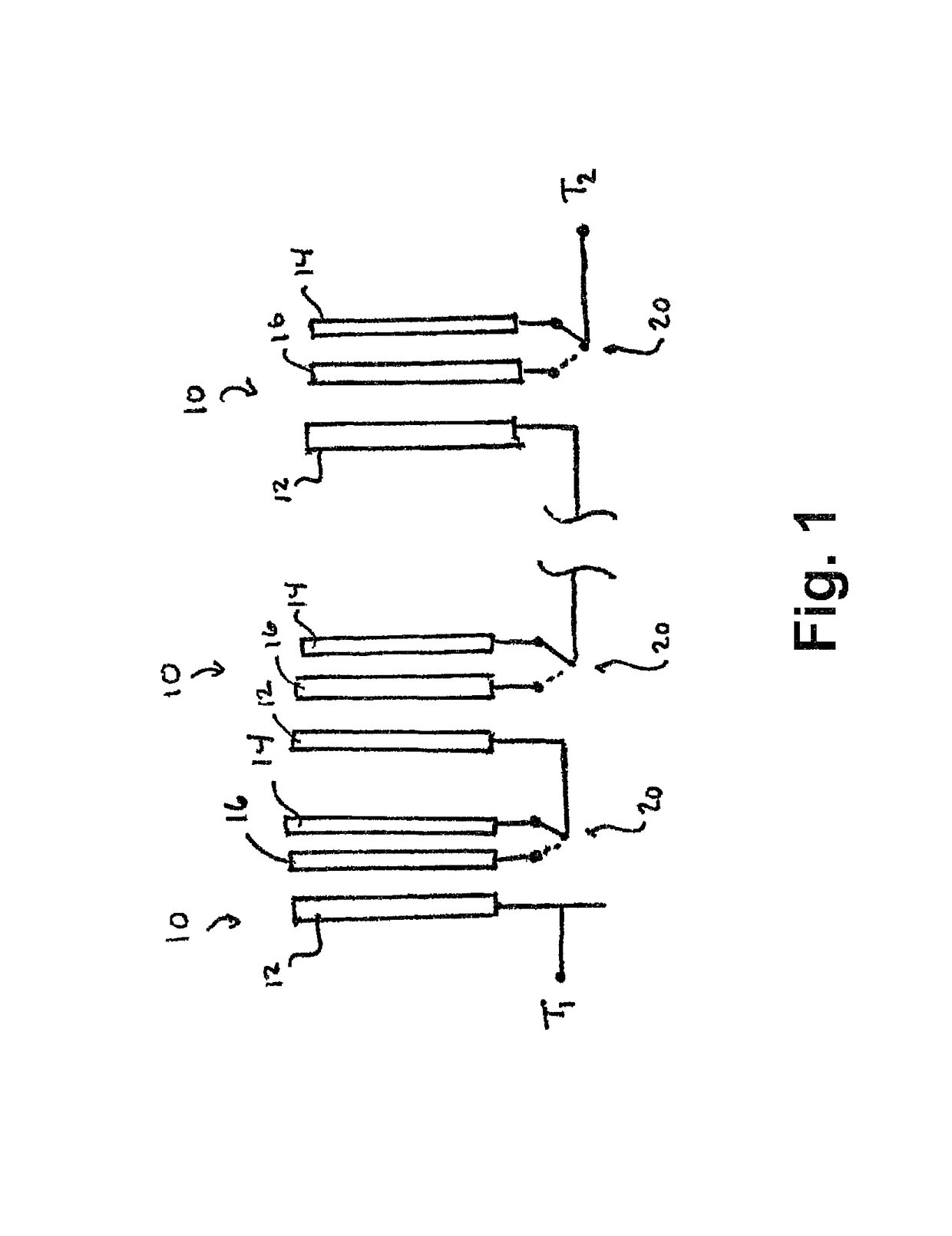 Metal-air electrochemical cell with high energy efficiency mode