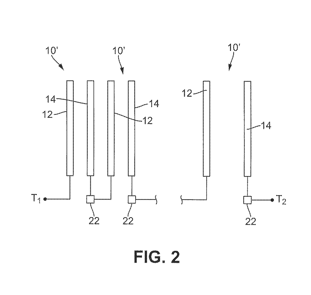 Metal-air electrochemical cell with high energy efficiency mode