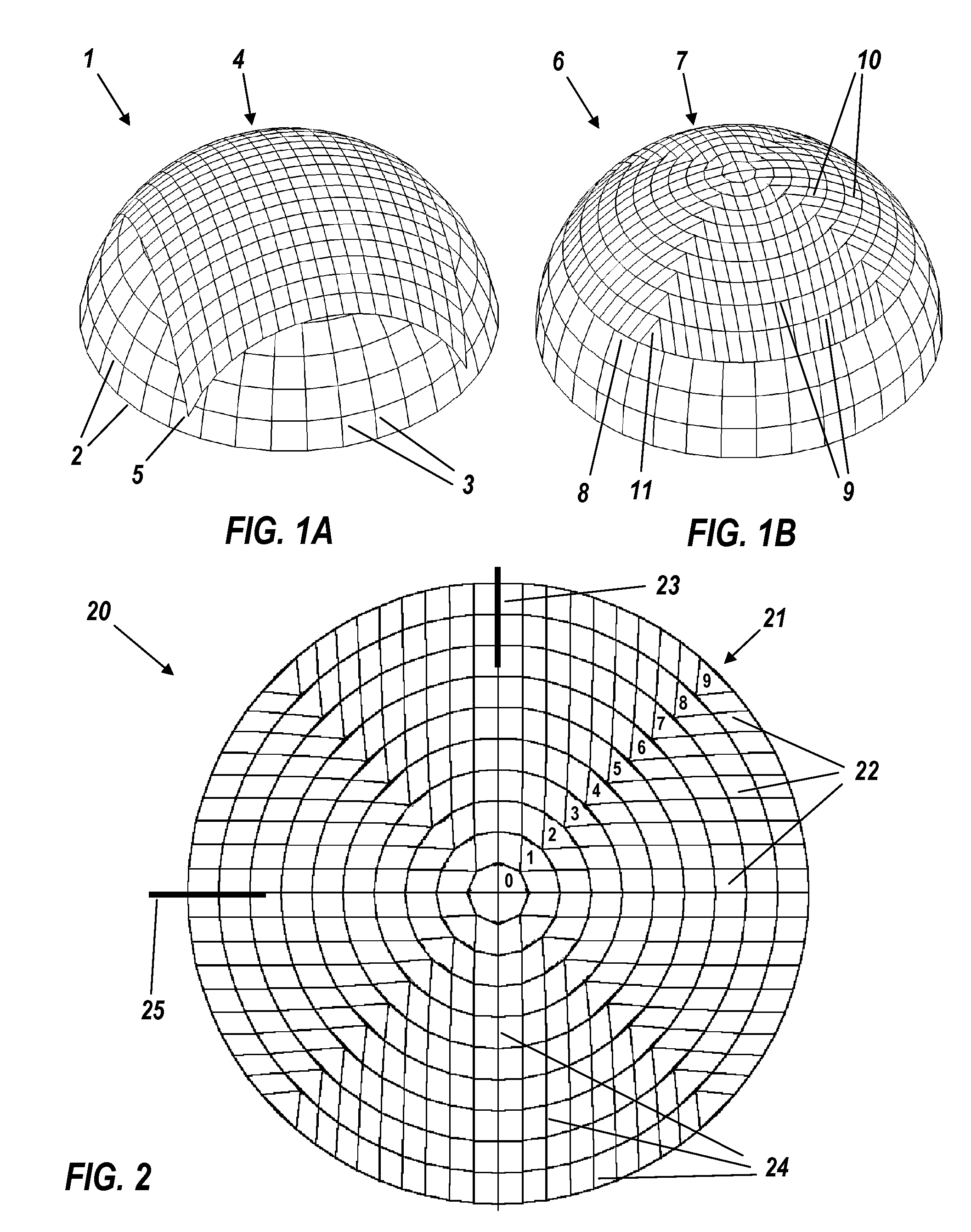 Free-form lenses for rectangular illumination zones