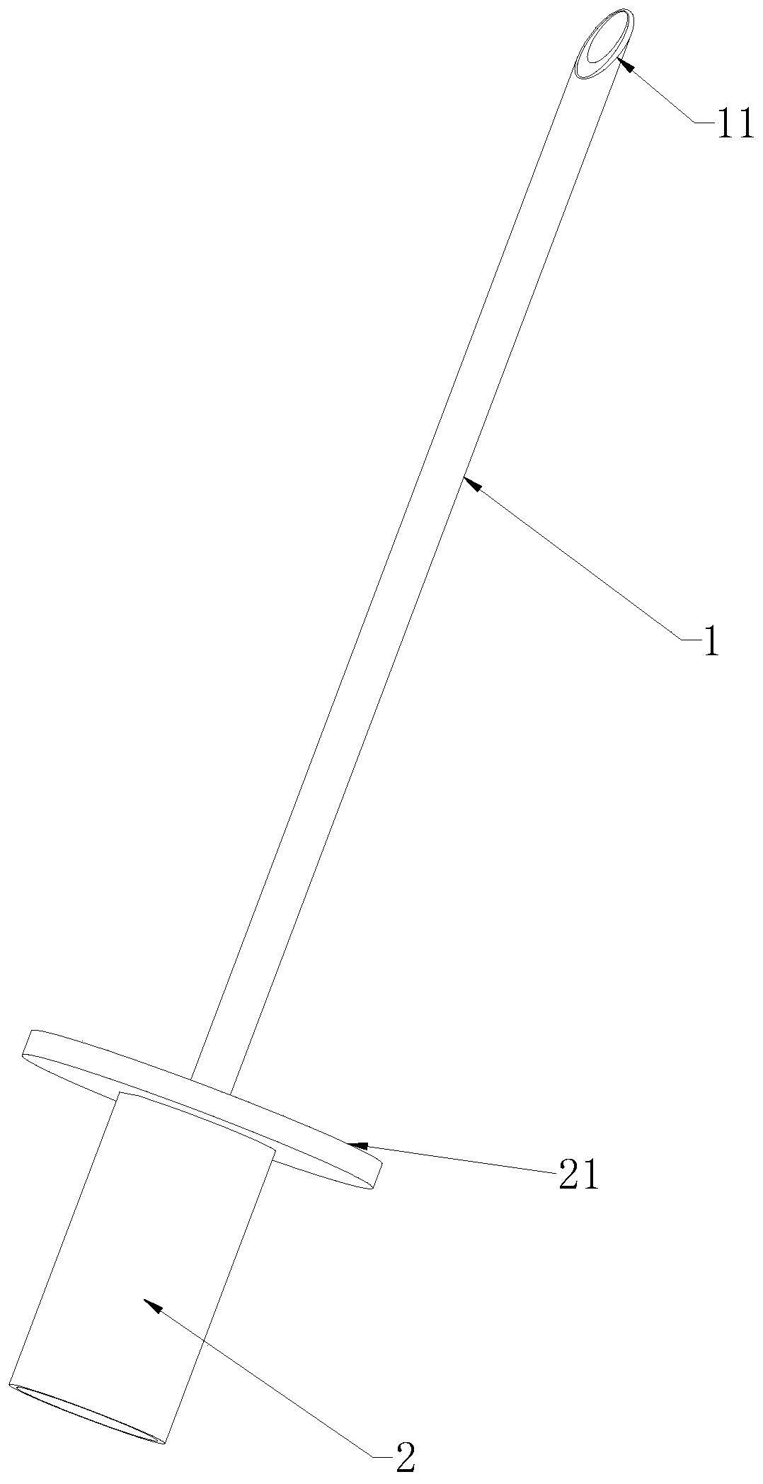 Minimally invasive treatment auxiliary device for occlusive achilles tendon rupture and use method of device