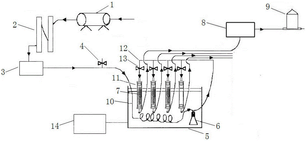 Device and method for dynamically and continuously measuring soil respiration rate and isotope composition by adopting large sample