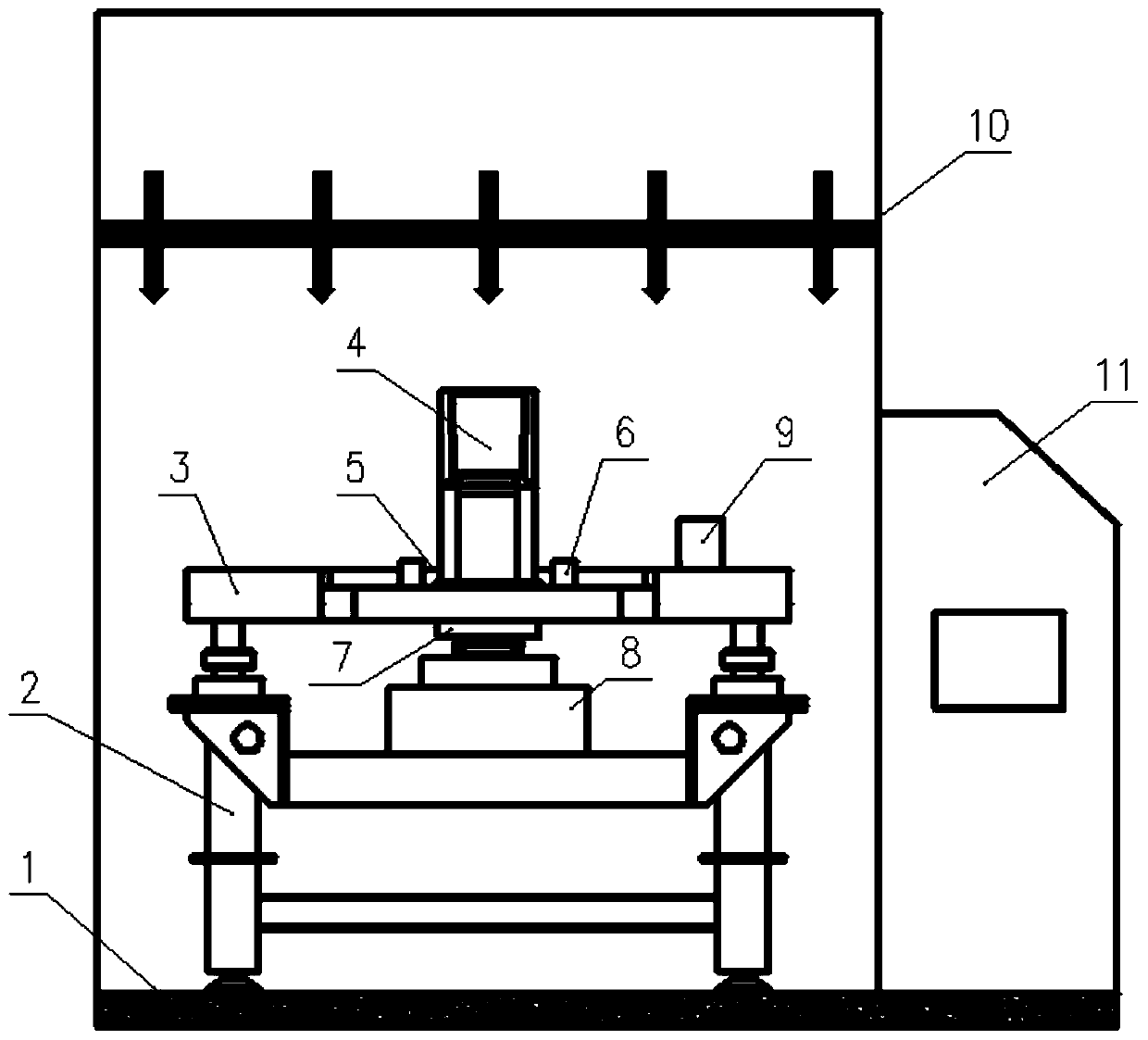 A large-area super-resolution lithography device