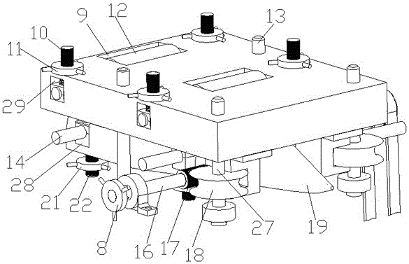 Moso bamboo extrusion-flattening processing device and method